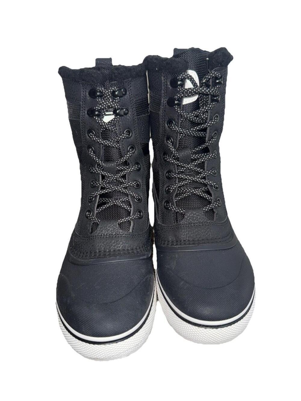 Quicksilver Sub Zero Hi Black Winter Snow Boots Waterproof 3M Insulate Men's 5 - Picture 4 of 4